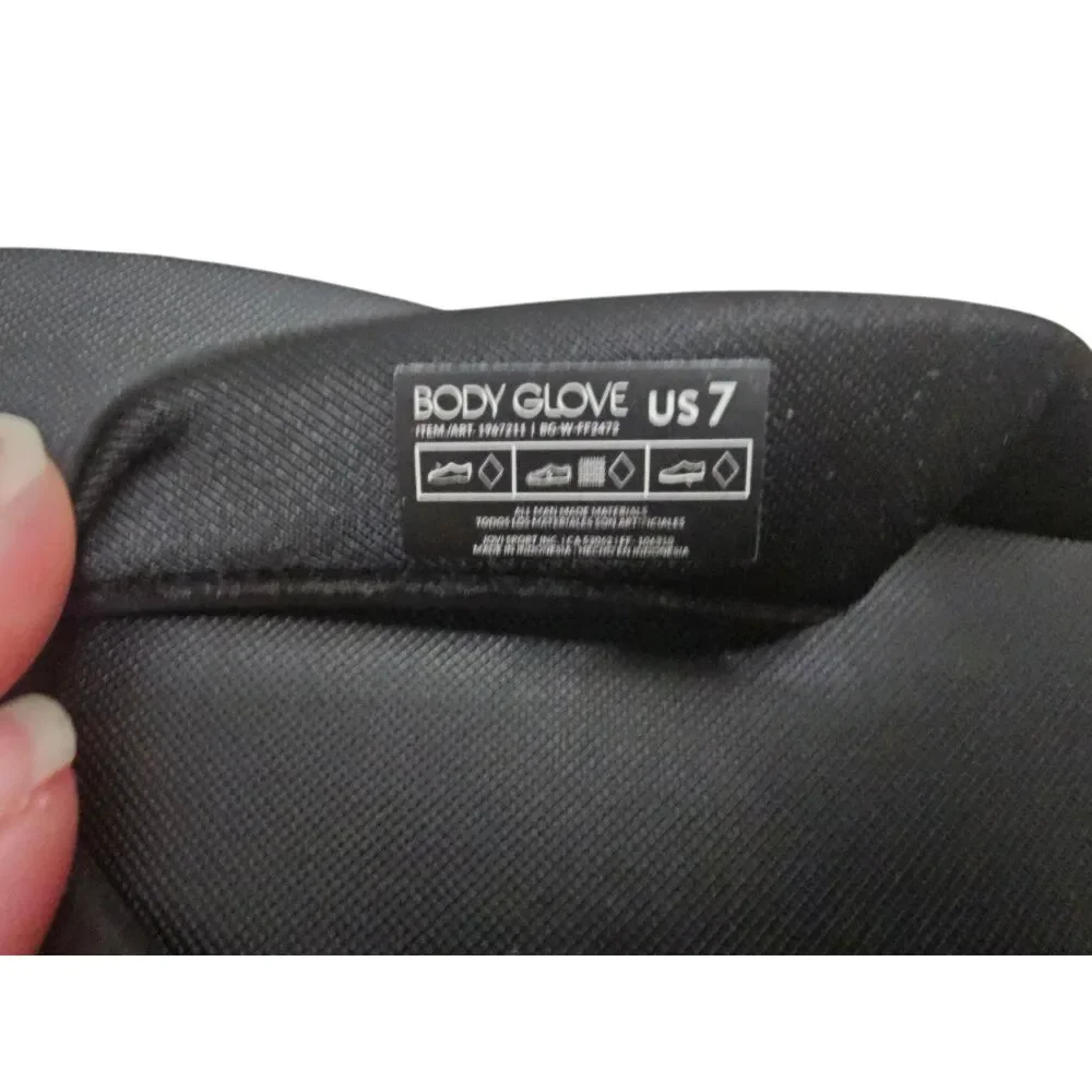 New Body Glove Women's Flip Flops Black 7